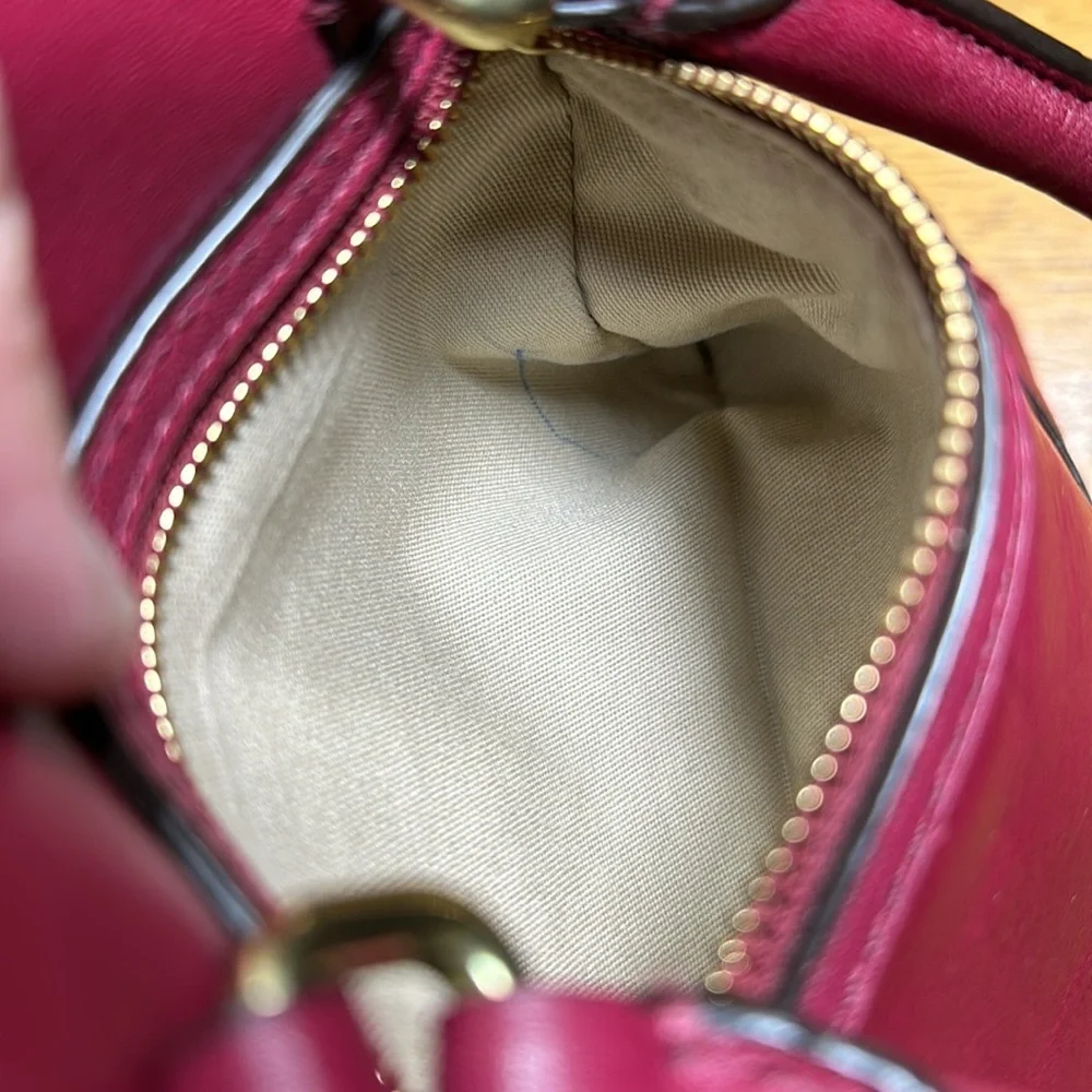 COACH Legacy Leather Mini Tanner Satchel/Crossbody - Picture 16 of 16